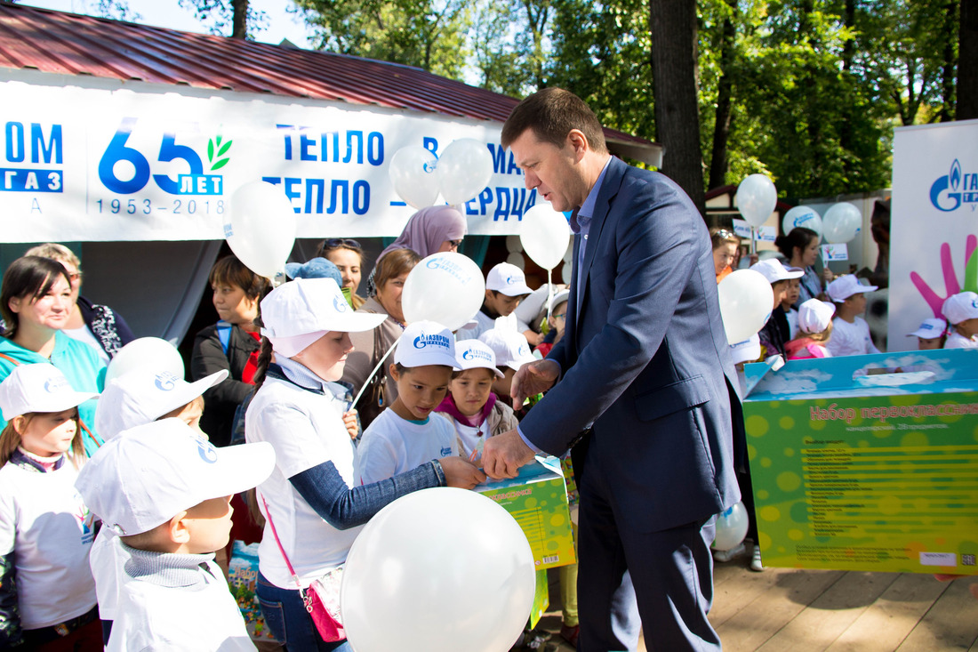 Каждый ребенок получил подарок от "Газпром трансгаз Уфа"