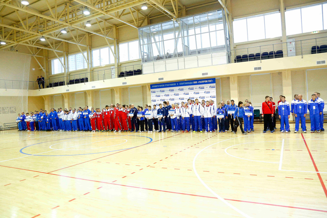 Участники соревнований — работники «Газпром ПХГ» со всей страны