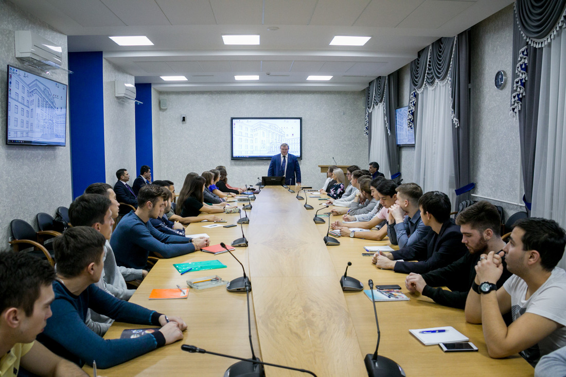 Слушатели первой «Газпром-группы» — студенты 3 курса, прошедшие строгий отбор