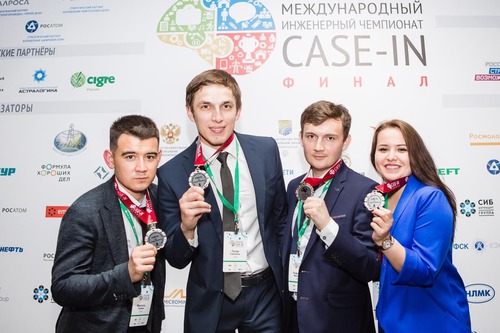 Слева направо: Марсель Кужеев, Оскар Саубанов, Рафаэль Маликов, Ляйсан Султанова