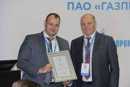 Награда вручена начальнику технического отдела ООО "Газпром трансгаз Уфа"