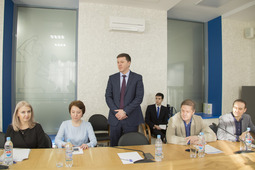 Школьников приветствовал заместитель генерального директора по управлению персоналом "Газпром трансгаз Уфа"
