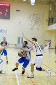 Товарищеская встреча по баскетболу между хозяевами паркета и командой "Газпром ПХГ"