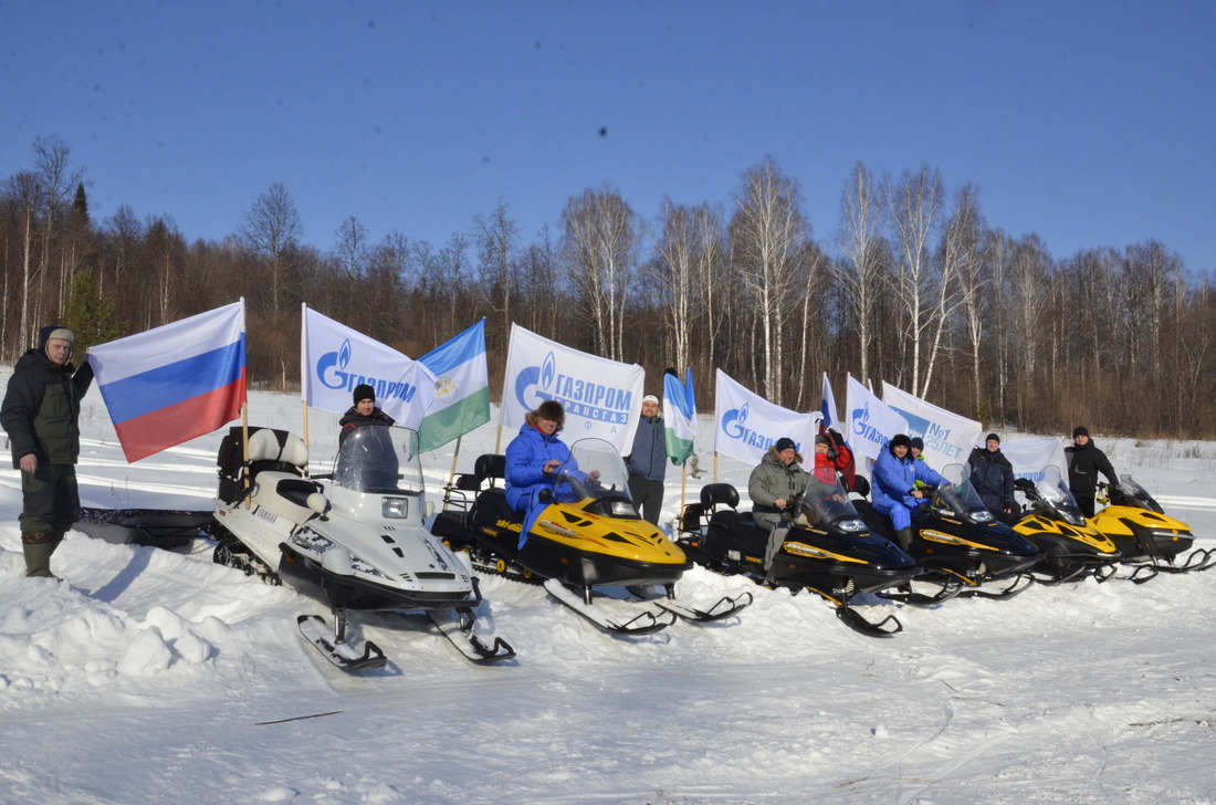 В мотопробеге приняли участие руководство и молодые специалисты ООО «Газпром трансгаз Уфа»