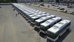 Автобусы будут работать на маршрутах с интенсивным пассажиропотоком