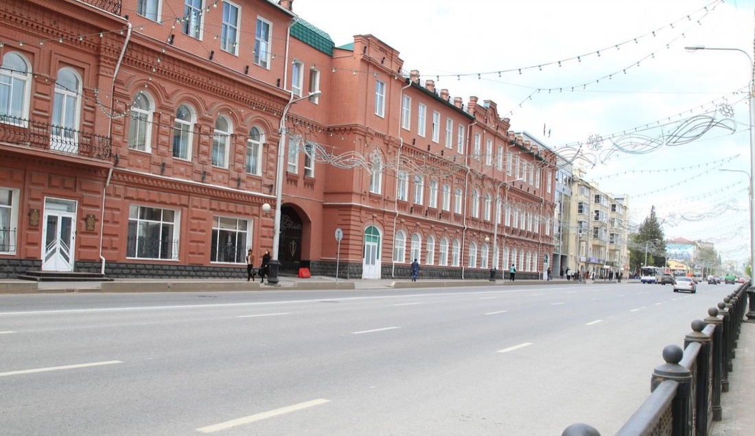 ул. Ленина — главная улица исторического центра г. Уфы