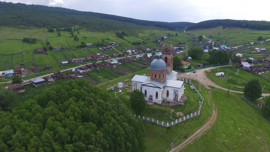 Храм Казанской иконы Божией Матери в с. Верхний Авзян Белорецкого района