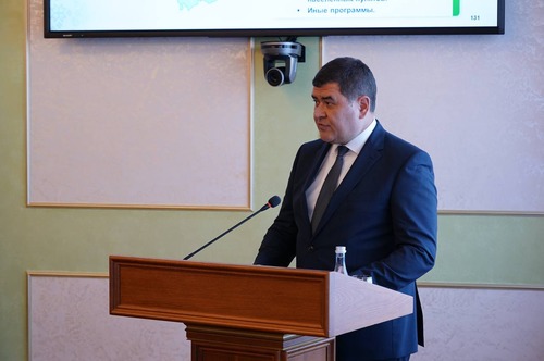 Генеральный директор компании «Газпром межрегионгаз Уфа» — управляющей организации «Газпром газораспределение Уфа» Альберт Лукманов