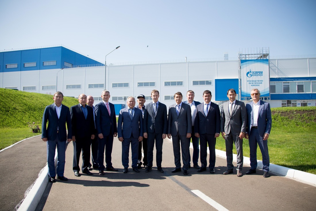 Делегация ООО "Газпром межрегионгаз Уфа" — управляющей организации ПАО "Газпром газораспределение Уфа"