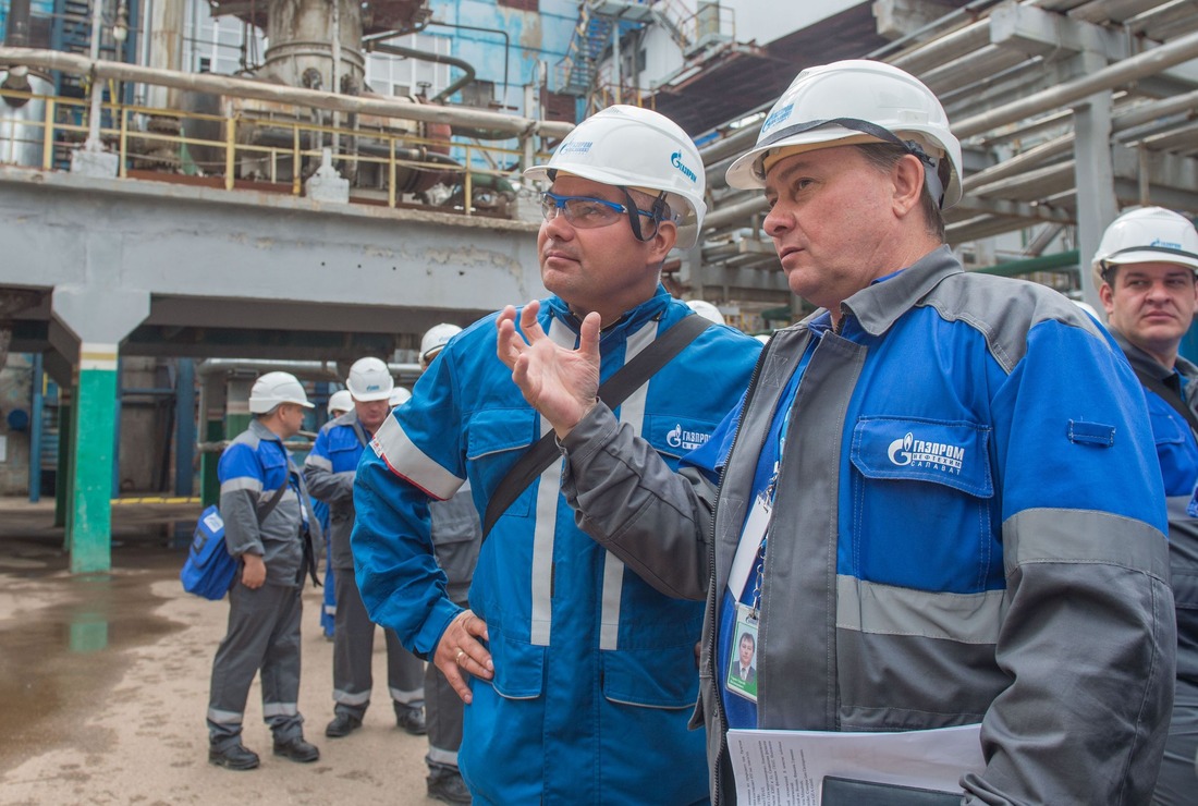 На газохимическом заводе ООО «Газпром нефтехим Салават»
