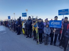 Массовый праздник состоялся в СОК "Биатлон"