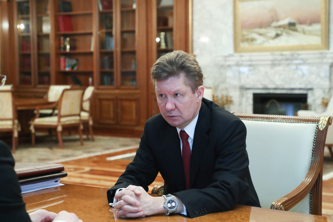 Председатель Правления ПАО "Газпром" Алексей Миллер