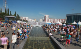 Фестиваль прошел на площади Салавата Юлаева