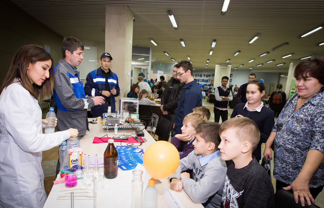 Юные участники и гости фестиваля смогли узнать о профессии газовика